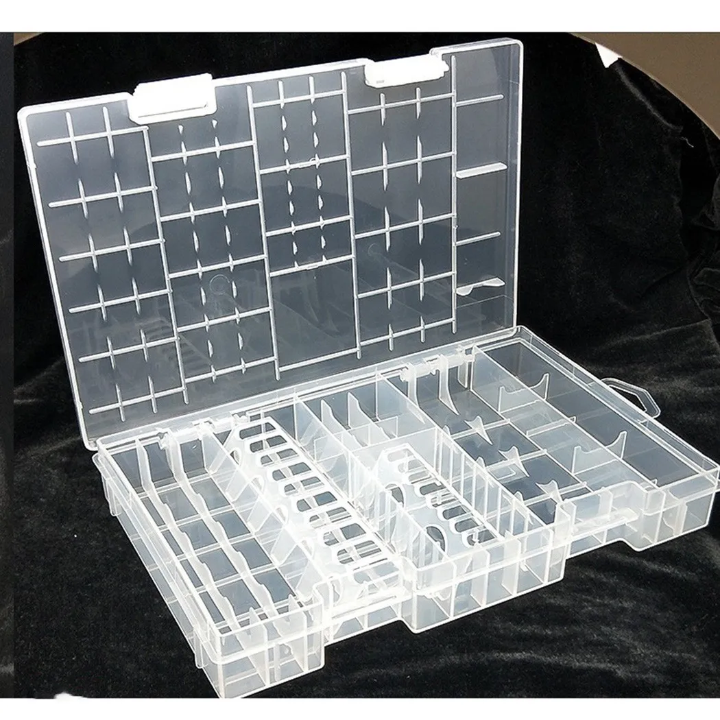 1 X Battery Case 27.5*17*3.5cm Super Volume Transparent Plastic Battery Storage Box For Placed AAA AA Battery In Stock
1 X Battery Case 27.5*17*3.5cm Super Volume Transparent Plastic Battery Storage Box For Placed AAA AA Battery In Stock