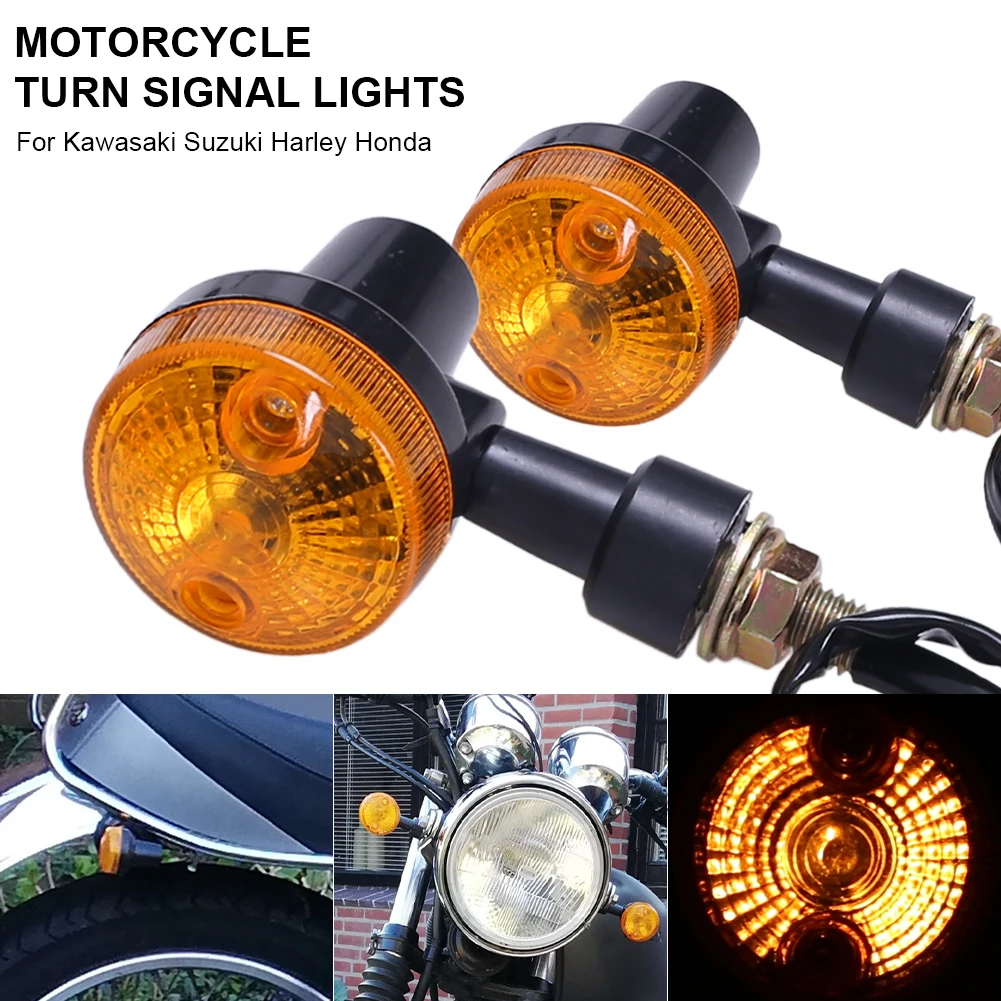 4pcs Universal Classic Motorcycle Turn Signal Lights Indicator Lamp Vintage Amber Flashers For Kawasaki Suzuki Honda Turn Lamp
4pcs Universal Classic Motorcycle Turn Signal Lights Indicator Lamp Vintage Amber Flashers For Kawasaki Suzuki Honda Turn Lamp