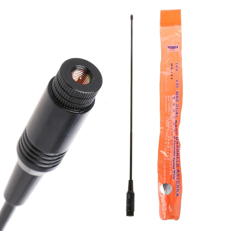 New NA-771 Dual Band Walkie Talkie Handheld Radio Antenna VHF/UHF SMA-Male For Baofeng UV-5R
New NA-771 Dual Band Walkie Talkie Handheld Radio Antenna VHF/UHF SMA-Male For Baofeng UV-5R