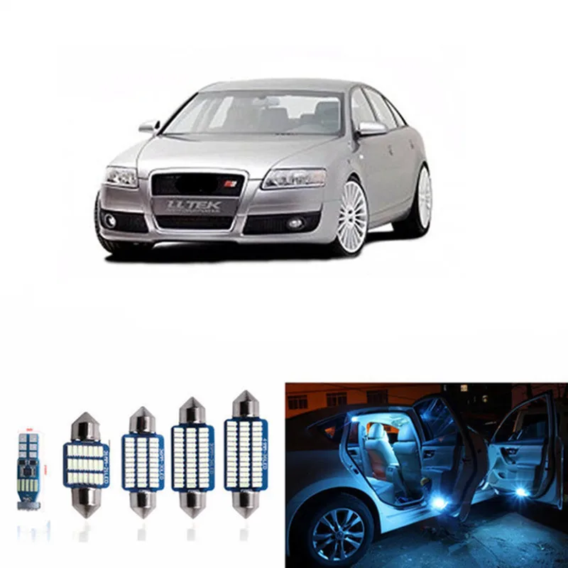 18Pcs Canbus Led Car LED Light Bulbs Interior Lights Kit For Audi A6 C6 2005-2011 Map Dome Trunk Door Lights License Plate Lamps
18Pcs Canbus Led Car LED Light Bulbs Interior Lights Kit For Audi A6 C6 2005-2011 Map Dome Trunk Door Lights License Plate Lamps