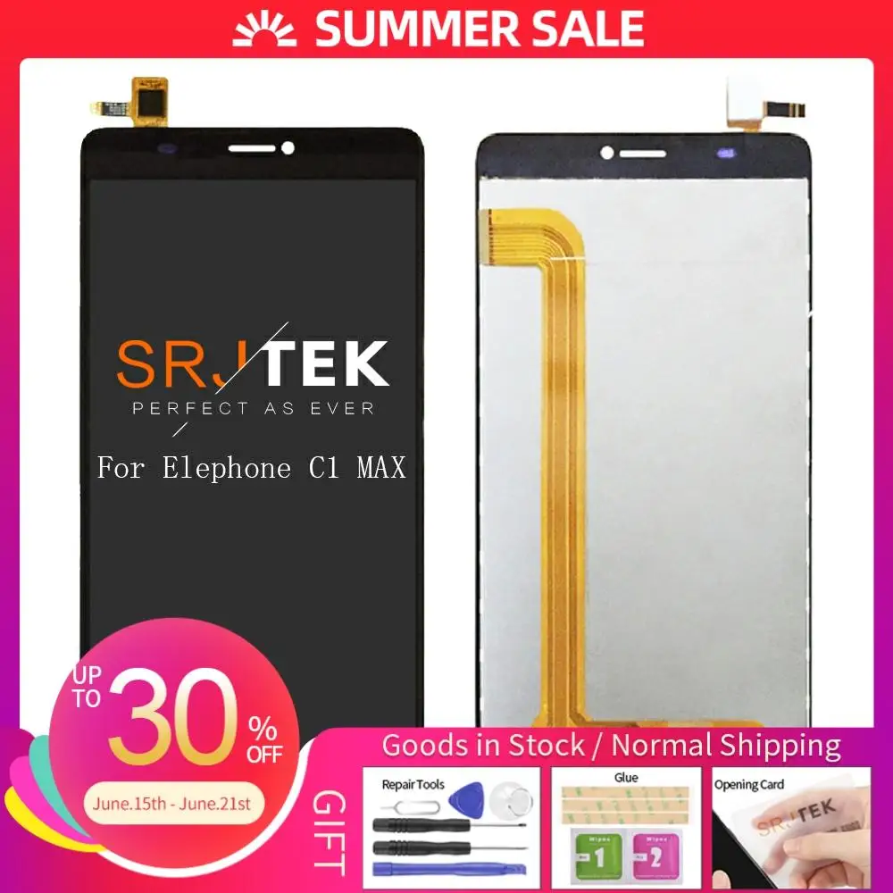 100% Tested For Elephone C1 Max LCD Display Touch Screen Assembly Screen Digitizer Replacement Parts For C1 Max LCD Glass Panel
100% Tested For Elephone C1 Max LCD Display Touch Screen Assembly Screen Digitizer Replacement Parts For C1 Max LCD Glass Panel