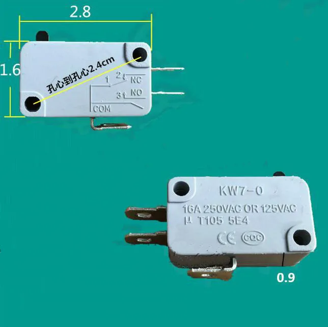 Запчасти для рисоварки micro swith с большой мощностью 16 А 3 медных контакта
