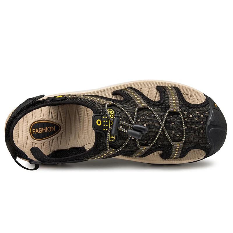 Summer Men Sandals Mesh Beach High Quality Sewing Breathable Water Casual Shoes Non-slip Tenis Masculino Zapatillas Dropshipping
Summer Men Sandals Mesh Beach High Quality Sewing Breathable Water Casual Shoes Non-slip Tenis Masculino Zapatillas Dropshipping