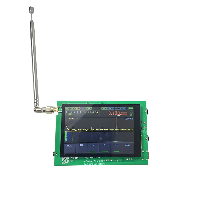 50KHz-200MHz Malachite SDR Malachite SDR Shortwave Radio Receiver Board with 3.5Inch TFT Press Screen, Malahit Receiver 
50KHz-200MHz Malachite SDR Malachite SDR Shortwave Radio Receiver Board with 3.5Inch TFT Press Screen, Malahit Receiver