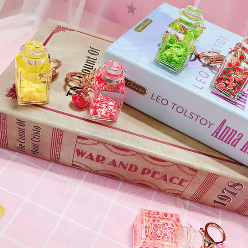 Creative Popsicle Glitter Key Chain Quicksand Keychain Liquid Floating Fruit Keyring Backpack Pendant Gift For Women New
Creative Popsicle Glitter Key Chain Quicksand Keychain Liquid Floating Fruit Keyring Backpack Pendant Gift For Women New