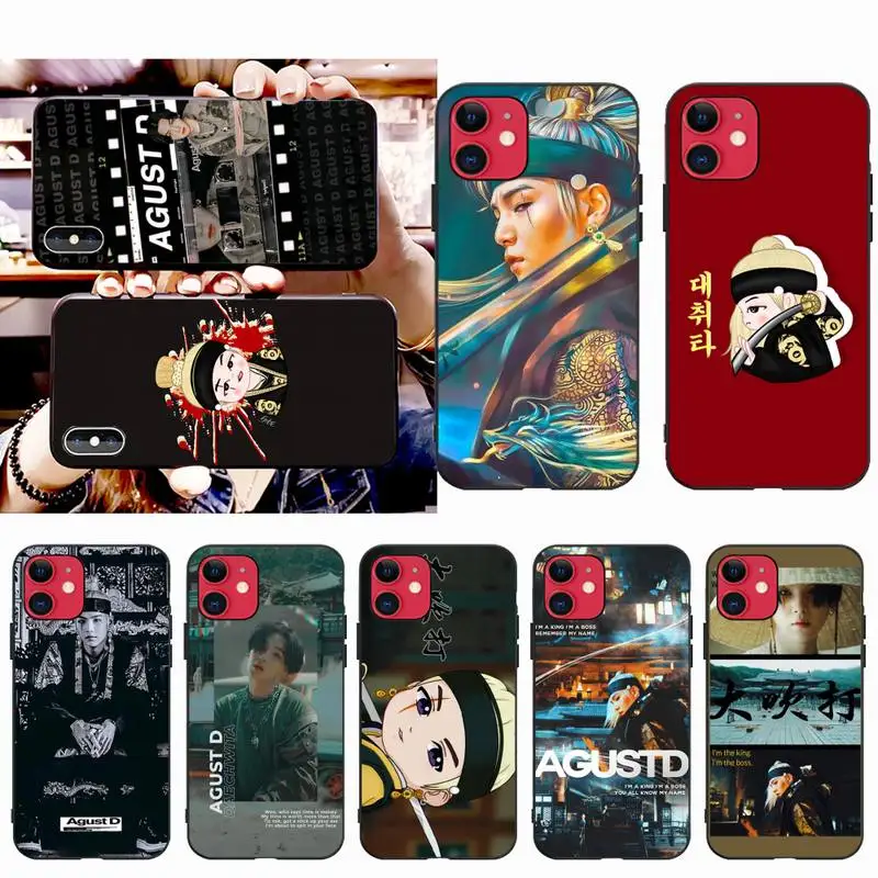 USAKPGRT Agust D suga king Phone Case for iphone 12 pro max 11 pro XS MAX 8 7 6 6S Plus X 5S SE 2020 XR case
USAKPGRT Agust D suga king Phone Case for iphone 12 pro max 11 pro XS MAX 8 7 6 6S Plus X 5S SE 2020 XR case
