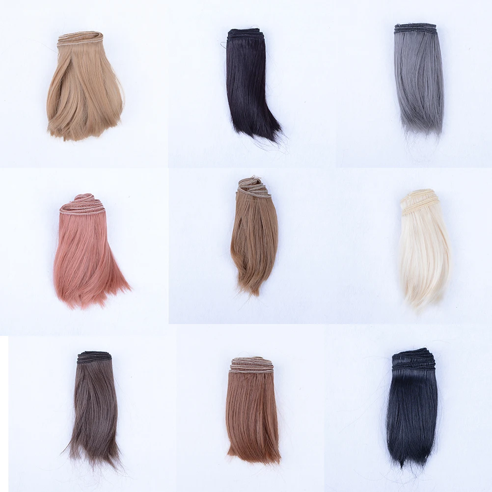 10cmx100cm DIY New For 1/3 1/4 BJD Doll Accessories Colorful Wig Extension Welf Fringe Bangs High-temperature Wire Handmade Hair
10cmx100cm DIY New For 1/3 1/4 BJD Doll Accessories Colorful Wig Extension Welf Fringe Bangs High-temperature Wire Handmade Hair