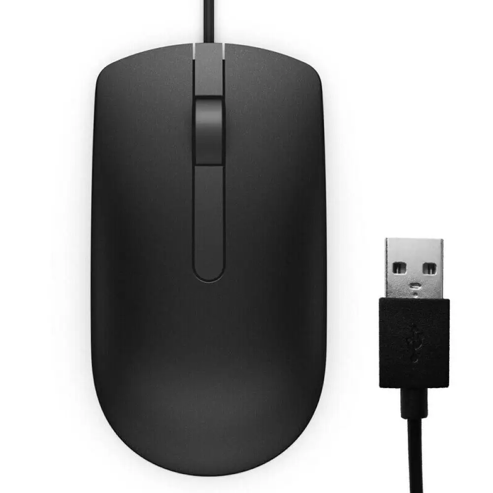 

1000DPI Portable Ergonomic 3 Button PC Laptop Computer Lightweight Sensitive buttons Optical Business Wired Mouse Mice