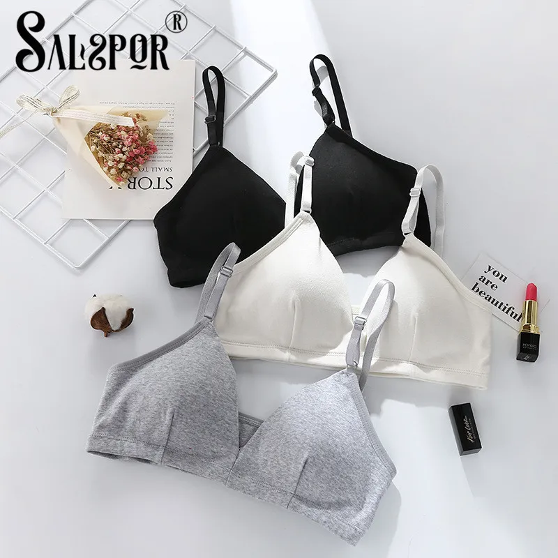 SALSPOR French Bralette Women Wireless Push Up One Piece Bra Padded Bra Adjusted-Straps Sexy Comfortable Lingerie
SALSPOR French Bralette Women Wireless Push Up One Piece Bra Padded Bra Adjusted-Straps Sexy Comfortable Lingerie