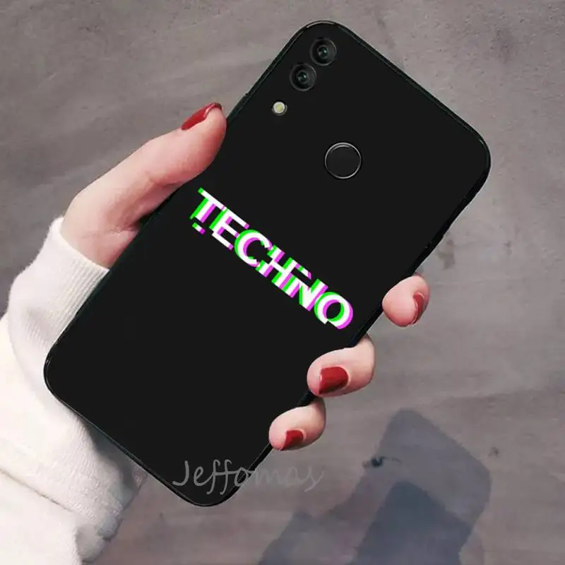 Techno Music Phone Case For huawei honor 10i 10 lite 8x 9x 20 30 v30 pro mate 20 30 40 lite pro funda 
Techno Music Phone Case For huawei honor 10i 10 lite 8x 9x 20 30 v30 pro mate 20 30 40 lite pro funda
