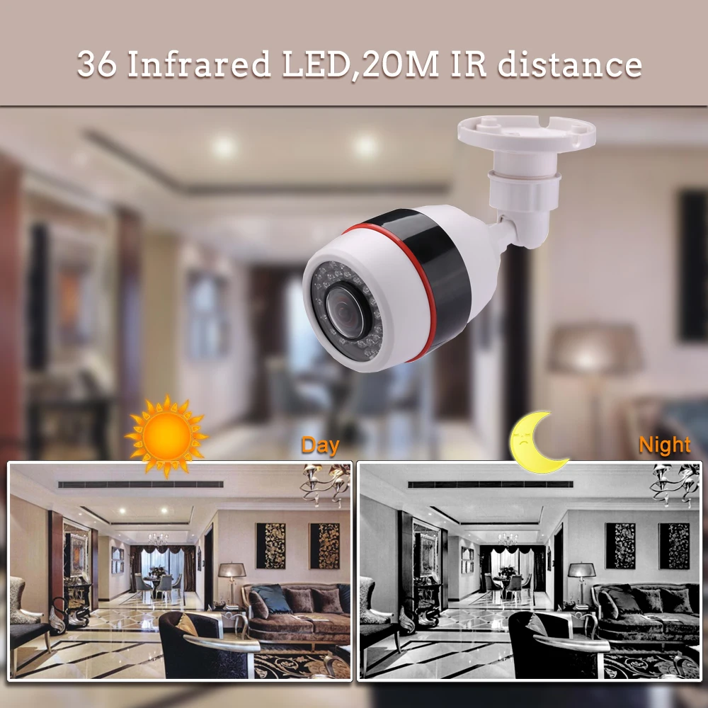 180Degree Panoramic Camera Night Vision Waterproof Outdoor Bullet Camera 1080P CCTV Camera 5MP 1.7MM Fisheye Lens
180Degree Panoramic Camera Night Vision Waterproof Outdoor Bullet Camera 1080P CCTV Camera 5MP 1.7MM Fisheye Lens