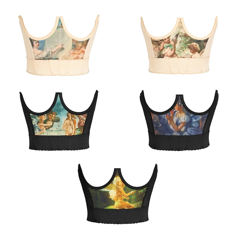 Push Up Bustier Oil Painting Push Up Bustier Corset Top C-Curve See Through Mesh Push Up Bustier Corset Boned Overbust
Push Up Bustier Oil Painting Push Up Bustier Corset Top C-Curve See Through Mesh Push Up Bustier Corset Boned Overbust