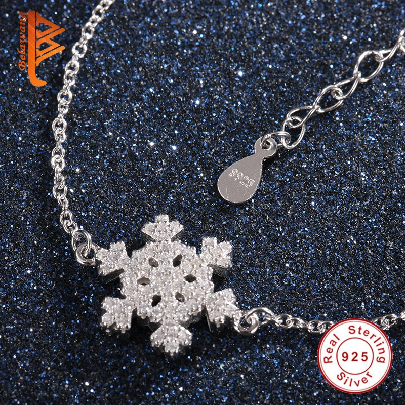 Wholesale 5PCS European 925 Sterling Silver snowflake Adjustable Bracelet Clear CZ Crystal Bracelet for Women Jewelry Gift
Wholesale 5PCS European 925 Sterling Silver snowflake Adjustable Bracelet Clear CZ Crystal Bracelet for Women Jewelry Gift