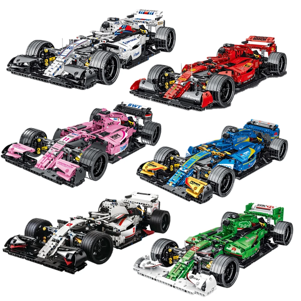 F1 автомобиль VJM10 FW41 SF90 C36 R5 Спортивная скорость 1:10 технология совместима с MOC 31313 технология блоки кирпичи модели игрушки подарки
F1 автомобиль VJM10 FW41 SF90 C36 R5 Спортивная скорость 1:10 технология совместима с MOC 31313 технология блоки кирпичи модели игрушки подарки