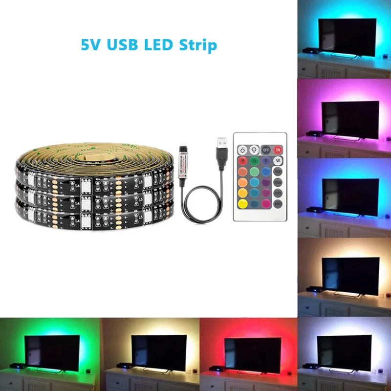СВЕТОДИОДНАЯ лента SMD 5050 RGB с питанием от USB, 5 в постоянного тока, гибкая светодиодный водонепроницаемая лента, 1 м, 2 м, 3 м, 4 м, 5 м с пультом дист...
СВЕТОДИОДНАЯ лента SMD 5050 RGB с питанием от USB, 5 в постоянного тока, гибкая светодиодный водонепроницаемая лента, 1 м, 2 м, 3 м, 4 м, 5 м с пультом дист...
