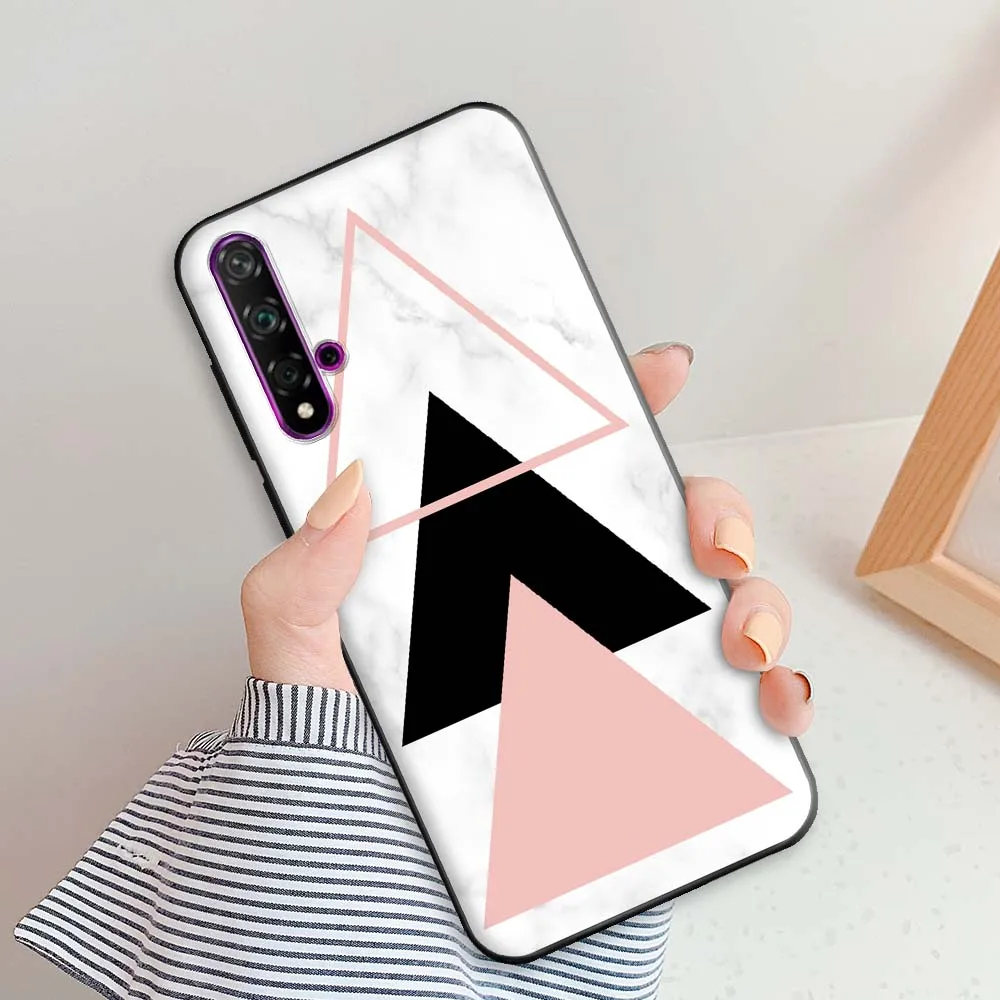 Чехол для Huawei Honor 20 Пляжная задняя крышка Мягкий Силиконовый ТПУ чехол телефона |