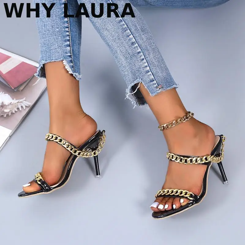 Female sandal shoes sexy female metallic embellished girl summer 2021 designer fashion heels high heel peep-toe slippers
Female sandal shoes sexy female metallic embellished girl summer 2021 designer fashion heels high heel peep-toe slippers