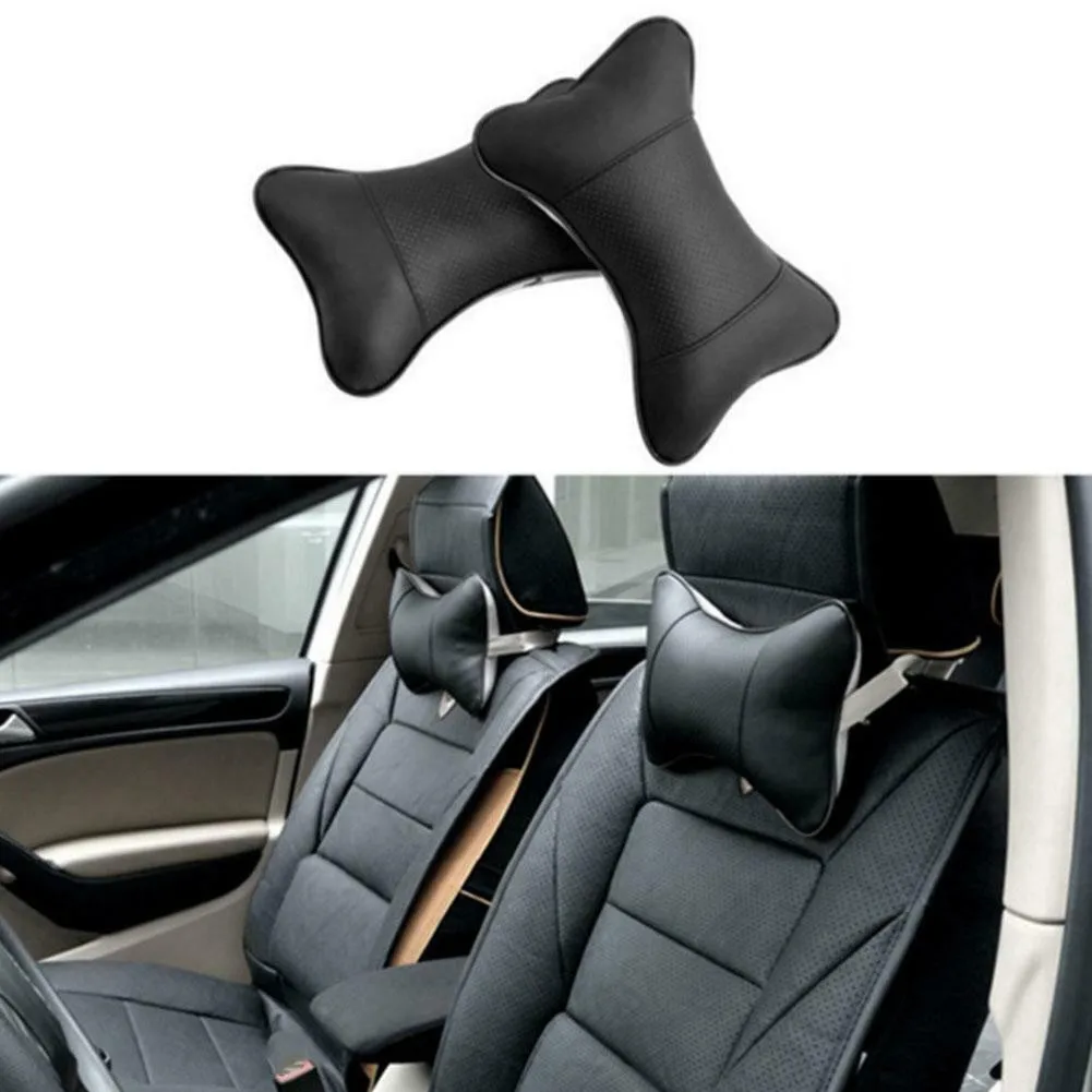 2pcs Car Neck Pillow Accessory Headrest Neck PU Leather Parts Pillow Replacement Universal
2pcs Car Neck Pillow Accessory Headrest Neck PU Leather Parts Pillow Replacement Universal