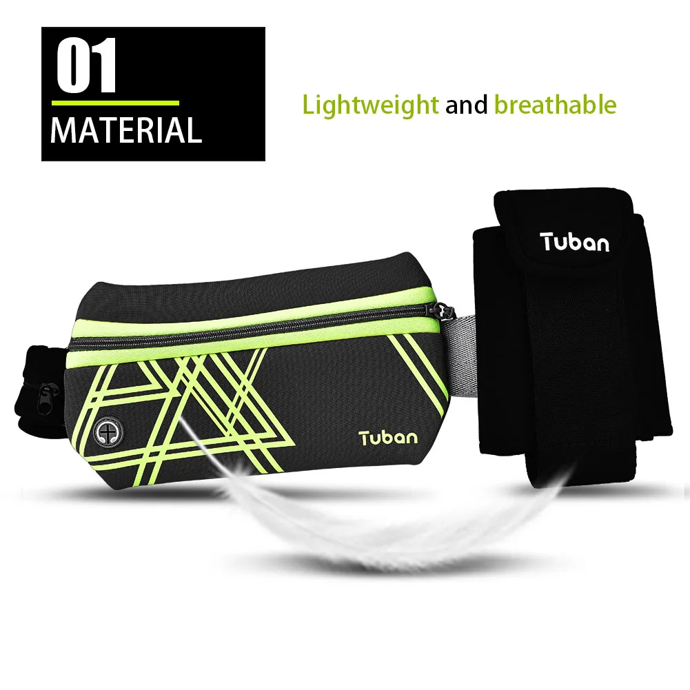 Tuban Unisex Outdoor Sport Waist Bag Multi-functional Pack Bottle Phone Pocket (Black)Waist
Tuban Unisex Outdoor Sport Waist Bag Multi-functional Pack Bottle Phone Pocket (Black)Waist