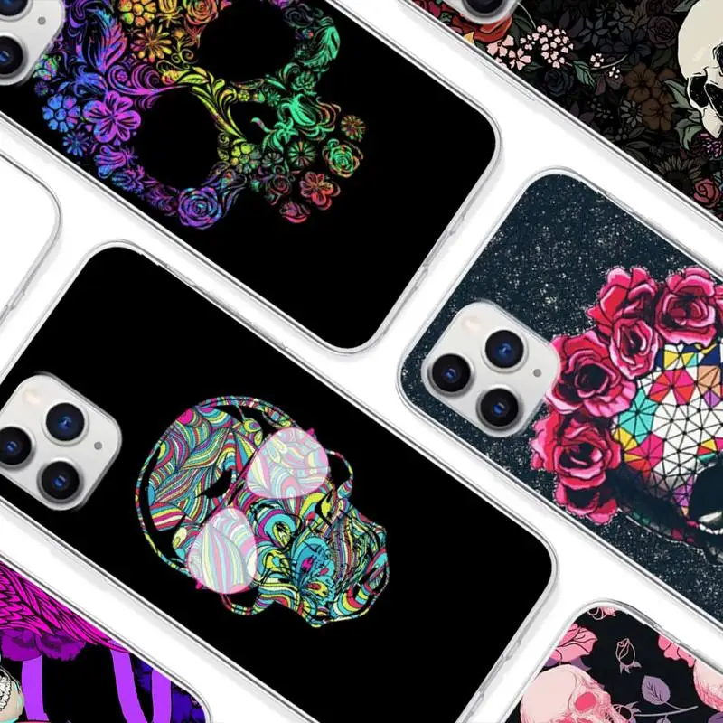 brand Flower Skull Art cellphone Transparent case For Xiaomi Redmi K30s ultra note 8 9 pro max 9s 10T Pro 11 10 lite
brand Flower Skull Art cellphone Transparent case For Xiaomi Redmi K30s ultra note 8 9 pro max 9s 10T Pro 11 10 lite