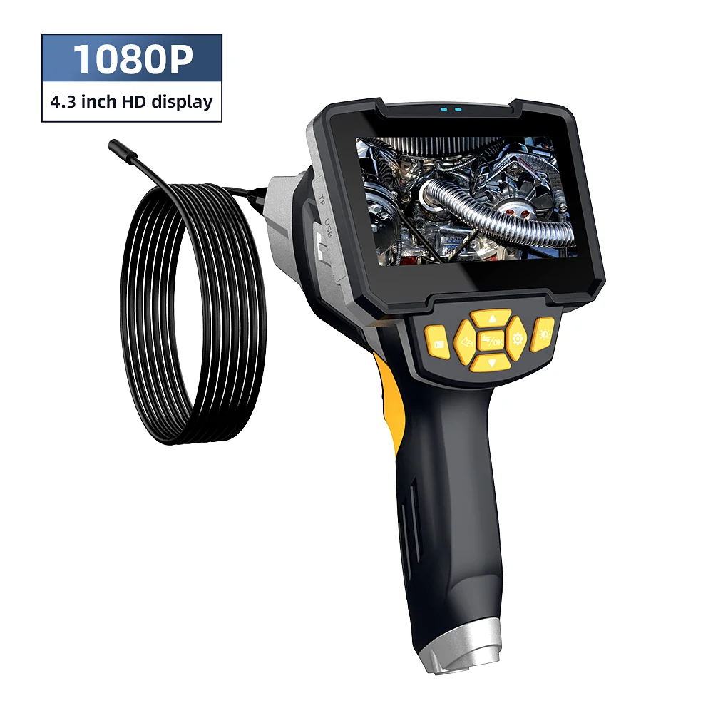 4.3 inch Screen IPS Pipeline Repair Industrial Endoscope 8mm Diameter Probe 1080p HD Endoscope Camera 
4.3 inch Screen IPS Pipeline Repair Industrial Endoscope 8mm Diameter Probe 1080p HD Endoscope Camera
