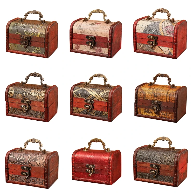 Oriental Style Jewelry and Accessories Wooden Box Country Decorative Container T21F
Oriental Style Jewelry and Accessories Wooden Box Country Decorative Container T21F