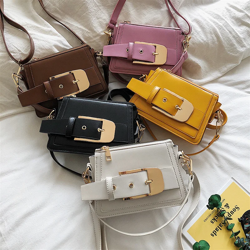 Women Bags Fashion Metal Decor Leather Purses And Handbags 2020 New Girls Casual Shoulder Messenger Bag For Shopping Traveling
Women Bags Fashion Metal Decor Leather Purses And Handbags 2020 New Girls Casual Shoulder Messenger Bag For Shopping Traveling