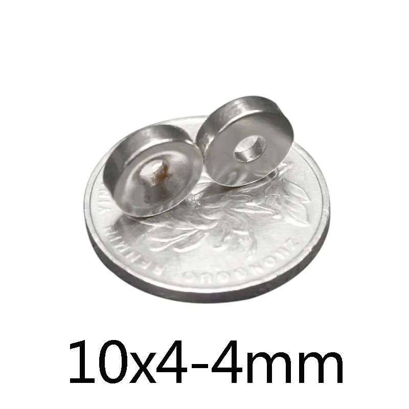10/20/30pcs 10x4-4mm Stong Permanent NdFeB Strong Magnets 10x4 mm Hole 4 mm Round Countersunk Neodymium Magnetic Magnet 10*4-4
10/20/30pcs 10x4-4mm Stong Permanent NdFeB Strong Magnets 10x4 mm Hole 4 mm Round Countersunk Neodymium Magnetic Magnet 10*4-4