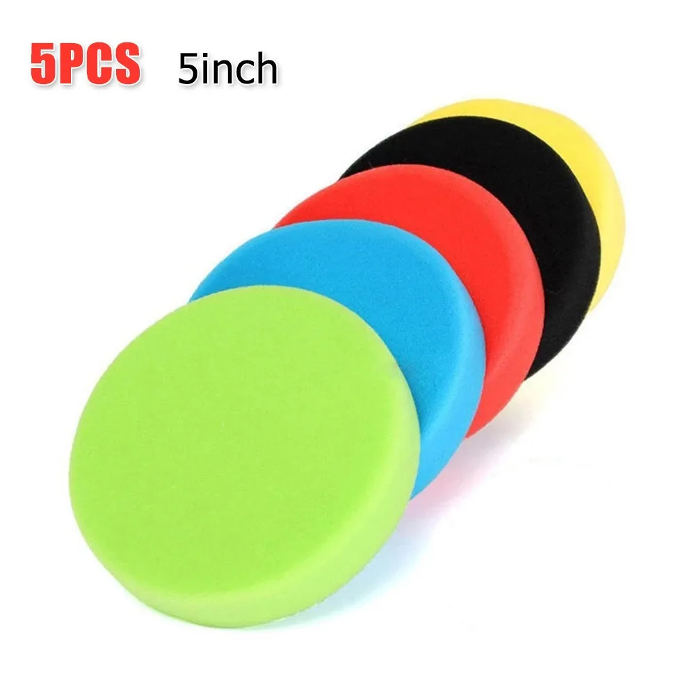 5pcs Sponge Polishing Pads Buffing Waxing Foam Pad Car Round Flat Polishing Foam Buffing Sponge Pads Tool5inch/6inch
5pcs Sponge Polishing Pads Buffing Waxing Foam Pad Car Round Flat Polishing Foam Buffing Sponge Pads Tool5inch/6inch