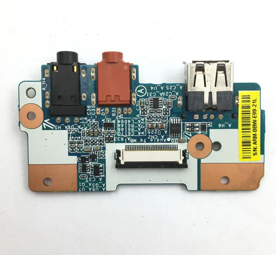 Replacement Used USB & Audio Board 1P-110BJ02-8010 For SONY VPCF231FD VPCF226FM PCG-81311M IFX-585
Replacement Used USB & Audio Board 1P-110BJ02-8010 For SONY VPCF231FD VPCF226FM PCG-81311M IFX-585