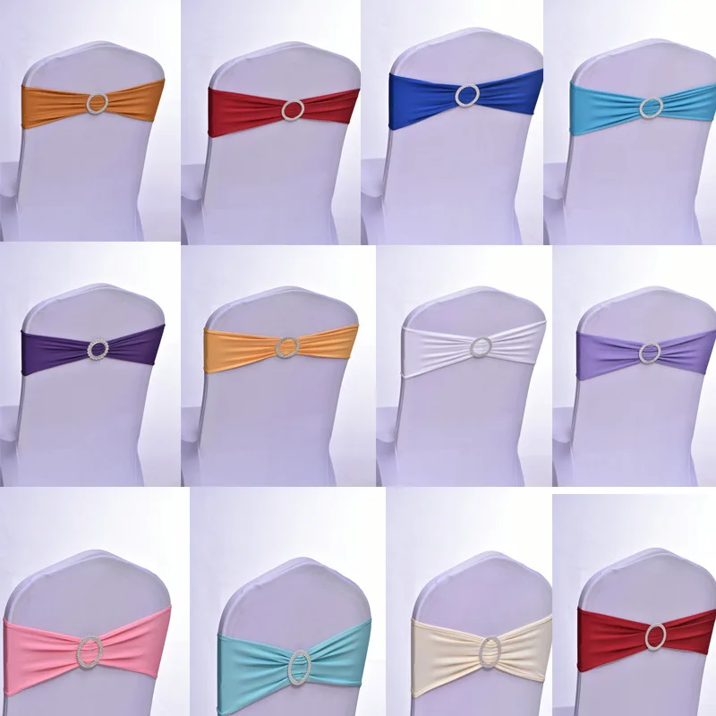 Lycra Band Stretch Elastic Bow with Round Ring for Wedding Banquet Party Decoration Event Spandex Chair Sashes
Lycra Band Stretch Elastic Bow with Round Ring for Wedding Banquet Party Decoration Event Spandex Chair Sashes
