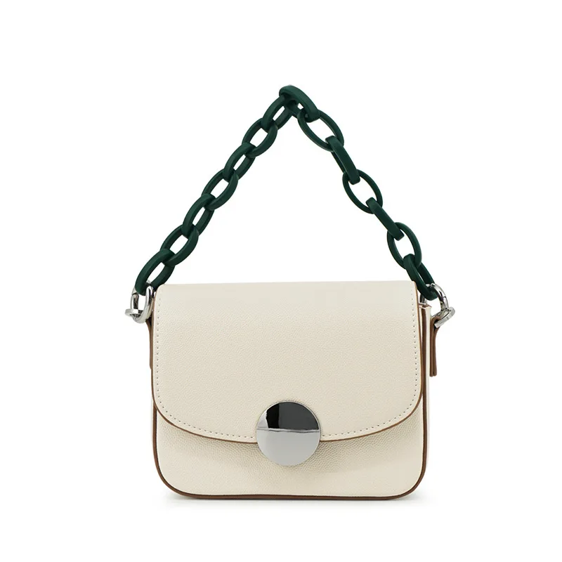 Women's Bag 2020 New Fashion Messenger Bag Women Acrylic Chain Small Square Bag round Shoulder Pu Women's Bag
Women's Bag 2020 New Fashion Messenger Bag Women Acrylic Chain Small Square Bag round Shoulder Pu Women's Bag