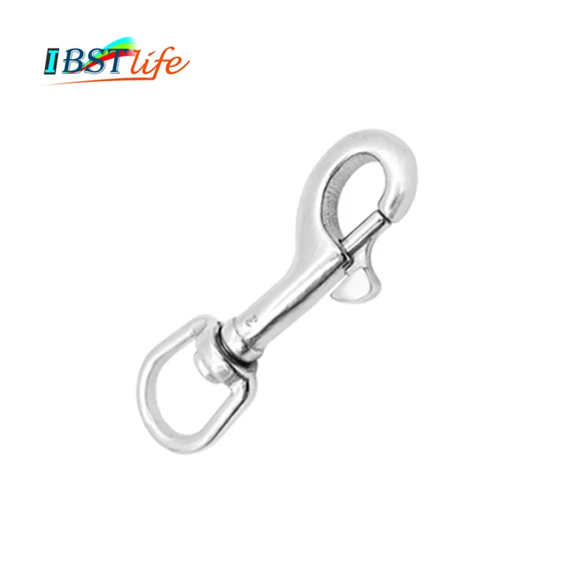 83mm SS304 Swivel-Eye Bolt Spring Snap Hook oval Eye Swivel Quick Hook Hiking Camping Carabiner Pet Chains
83mm SS304 Swivel-Eye Bolt Spring Snap Hook oval Eye Swivel Quick Hook Hiking Camping Carabiner Pet Chains