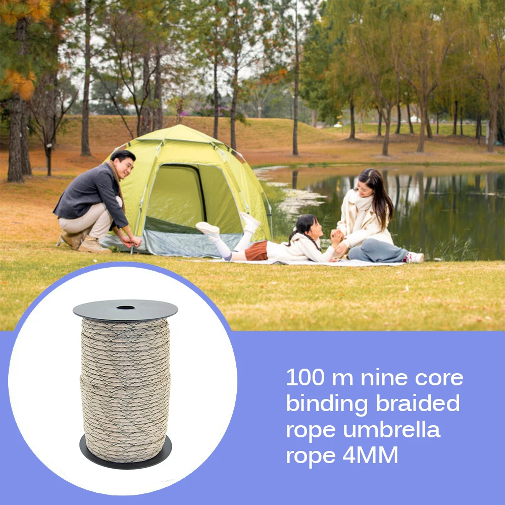 Para Cord Stand Paracord Cord Rope Survival Kit Outdoor Survival Rope Durable Strand Core Parachute Practical Parachute Cord
Para Cord Stand Paracord Cord Rope Survival Kit Outdoor Survival Rope Durable Strand Core Parachute Practical Parachute Cord