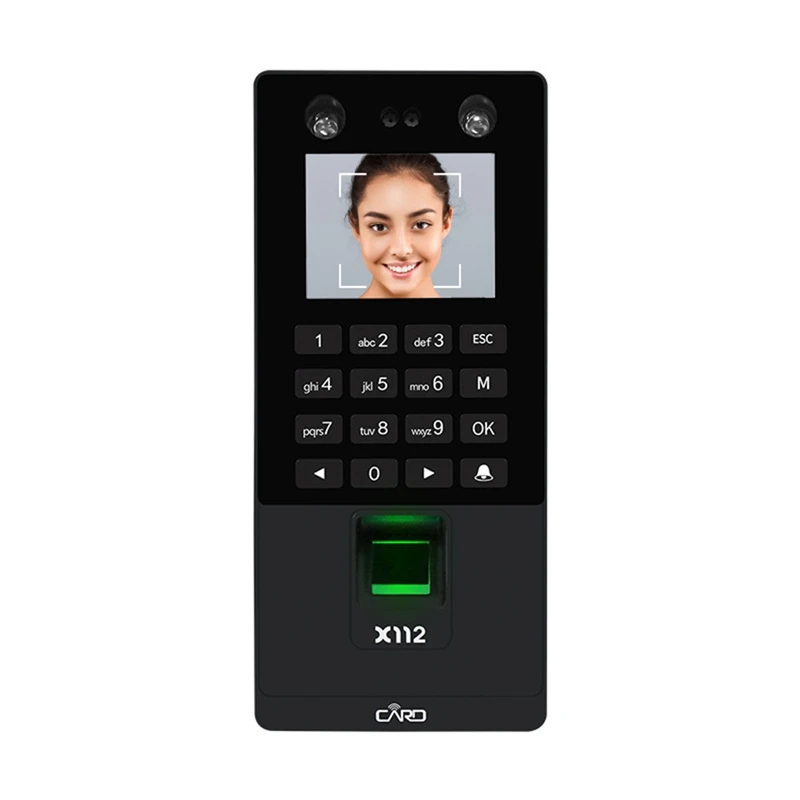 Biometric Facial Access Control System RFID Fingerprint Face Attendance Machine Support Face Password TCP/IP Network
Biometric Facial Access Control System RFID Fingerprint Face Attendance Machine Support Face Password TCP/IP Network