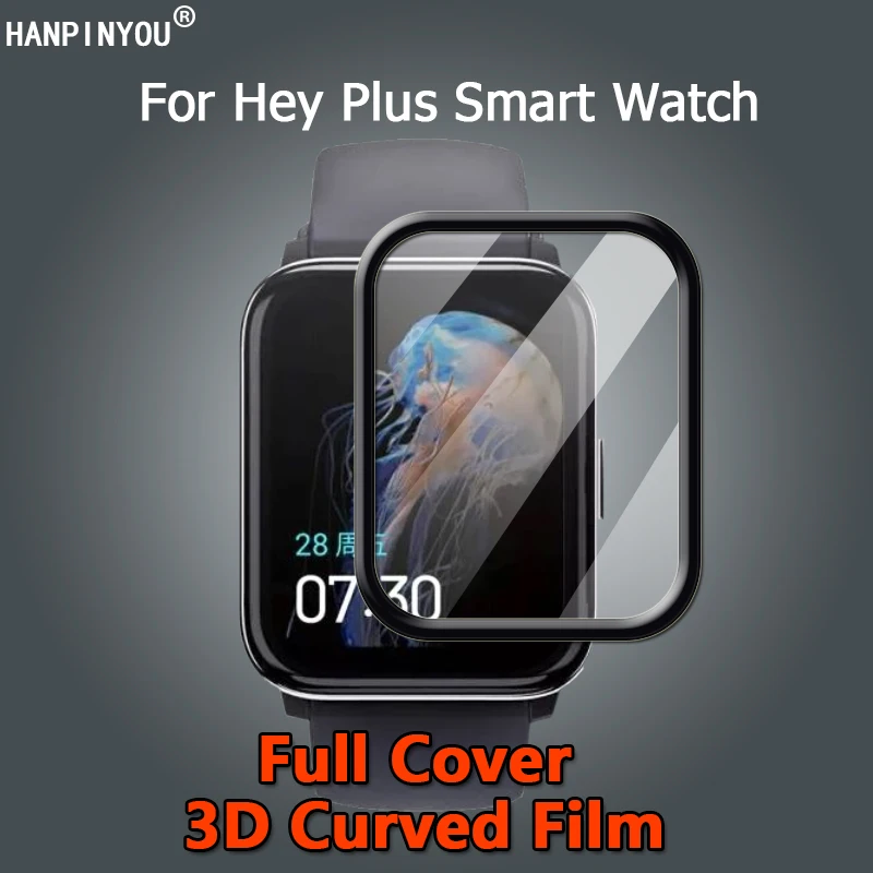 Для смарт-часов Hey Plus 1 76 дюйма глобальная версия HD прозрачное полное покрытие 3D