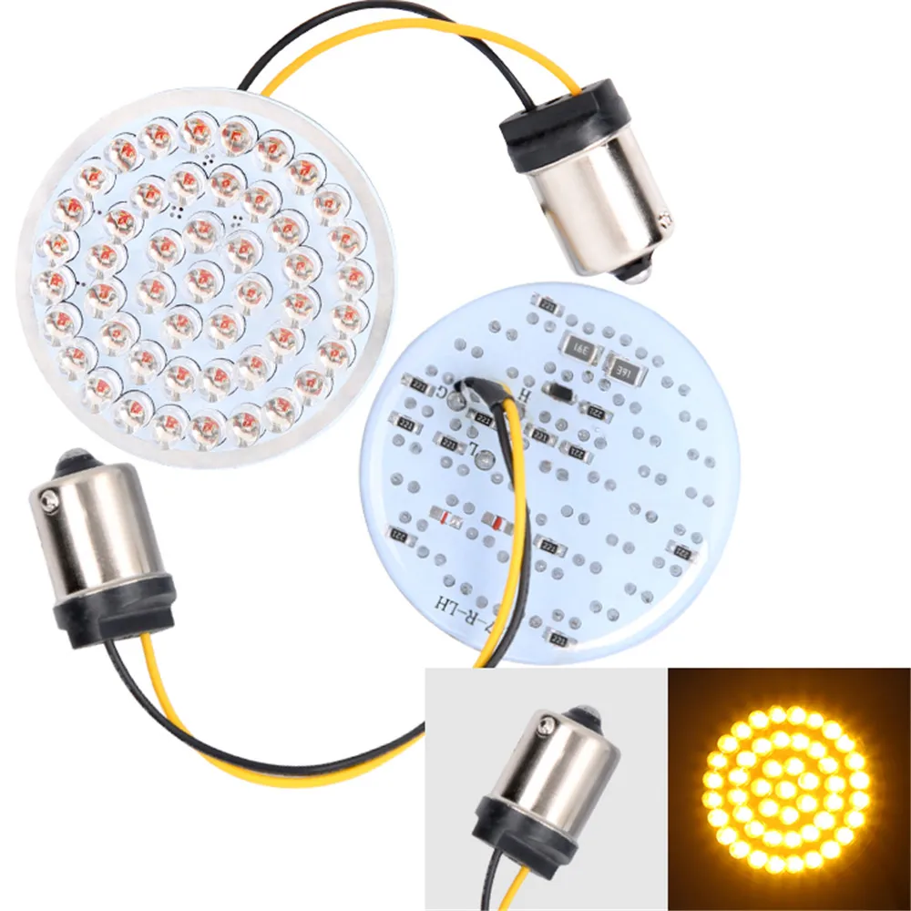 Whole Ring Yellow Turning Motorcycle Signal light 1156 Base Flashing For Harley Motorcycle LED Light Sportster Touring
Whole Ring Yellow Turning Motorcycle Signal light 1156 Base Flashing For Harley Motorcycle LED Light Sportster Touring