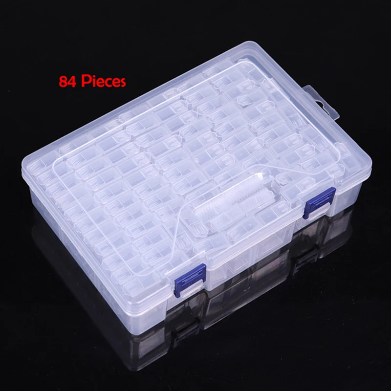 84 Slot Dismountable Diamond Embroidery Accessories Diamond Painting Boxes Cross Stitch Cases Storage Organizer Home Storage
84 Slot Dismountable Diamond Embroidery Accessories Diamond Painting Boxes Cross Stitch Cases Storage Organizer Home Storage