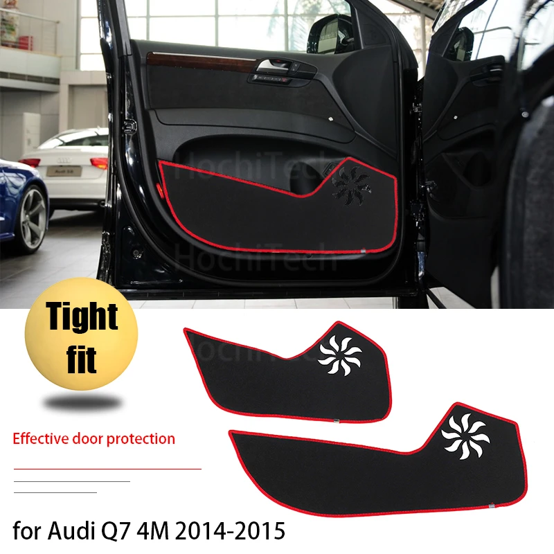 Protection Carpet Accessories Protective Mat Door Inside Guard for Audi Q7 4M 2014-2015 X5M Car Door Anti Kick Pad Sticker
Protection Carpet Accessories Protective Mat Door Inside Guard for Audi Q7 4M 2014-2015 X5M Car Door Anti Kick Pad Sticker