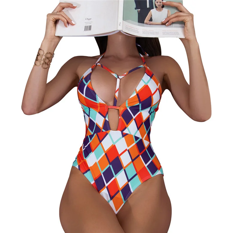 2021 New Sexy Biquini Mulher Swimsuit Vintage One Piece Push Up Swimwear Bikini Swiming Suit Women Monokini Padded Bathing Suits
2021 New Sexy Biquini Mulher Swimsuit Vintage One Piece Push Up Swimwear Bikini Swiming Suit Women Monokini Padded Bathing Suits