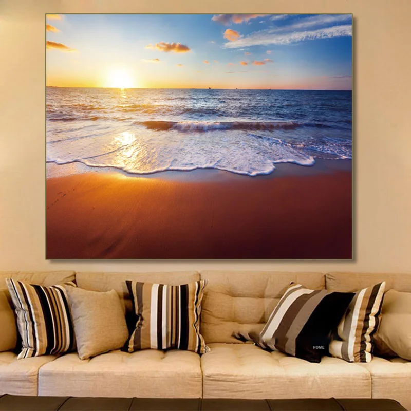 Scandinavian Home Decor Natural Gold Beach Sunset Landscape Posters and Prints Canvas Painting Wall Art Picture for Living Room
Scandinavian Home Decor Natural Gold Beach Sunset Landscape Posters and Prints Canvas Painting Wall Art Picture for Living Room