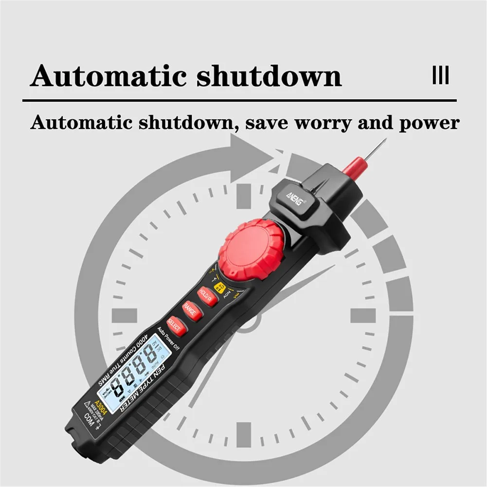 A3004 Pen-type Tester High-precision Multi-function Digital Multimeter Voltmeter Ammeter Resistance Meter Electric Instruments
A3004 Pen-type Tester High-precision Multi-function Digital Multimeter Voltmeter Ammeter Resistance Meter Electric Instruments
