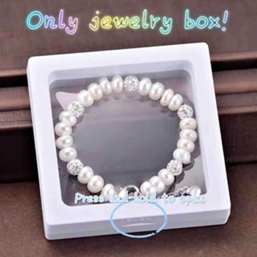 7X7X2cm Plastic Suspended Floating Display Case Earring Coin Gems Ring Jewelry Storage Pet Membrane Stand Holder Box
7X7X2cm Plastic Suspended Floating Display Case Earring Coin Gems Ring Jewelry Storage Pet Membrane Stand Holder Box