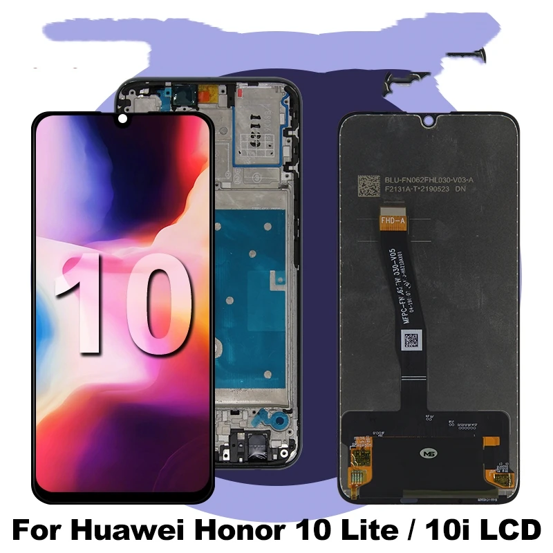 ЖК-дисплей 6,21 дюйма для Huawei Honor 10i, телефон с сенсорным экраном, дигитайзер, замена для Honor 10 Lite, дисплей
ЖК-дисплей 6,21 дюйма для Huawei Honor 10i, телефон с сенсорным экраном, дигитайзер, замена для Honor 10 Lite, дисплей