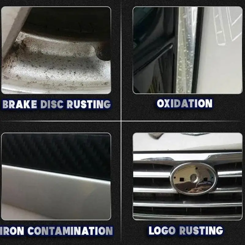 30/50/100ml Universal Metal Rust Remover Multifunctional Wheel Anti-rust Agent Cleaner Rust Spots+polishing Car Coating Agent
30/50/100ml Universal Metal Rust Remover Multifunctional Wheel Anti-rust Agent Cleaner Rust Spots+polishing Car Coating Agent