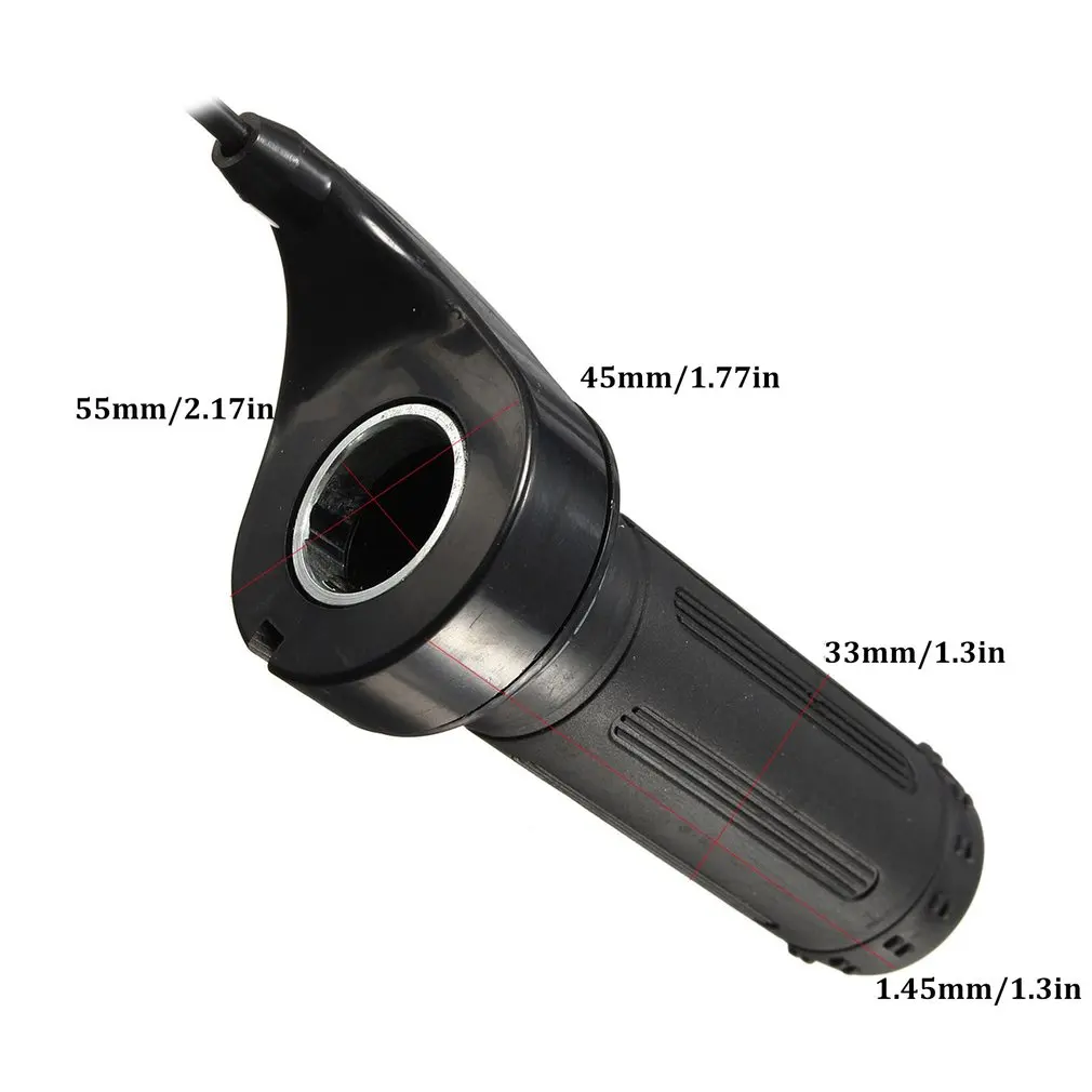 Twist Throttle Grip 24V 36V 48V For Electric Scooter Pocket Bike Chopper
Twist Throttle Grip 24V 36V 48V For Electric Scooter Pocket Bike Chopper