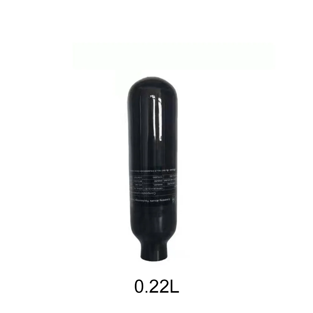 300Bar 4500Psi 0.22L 220cc Carbon Fiber Cylinder HPA Tank Hunting Paintball for PCP Air Rifle Carbine Daystate and FX M18*1.5
300Bar 4500Psi 0.22L 220cc Carbon Fiber Cylinder HPA Tank Hunting Paintball for PCP Air Rifle Carbine Daystate and FX M18*1.5