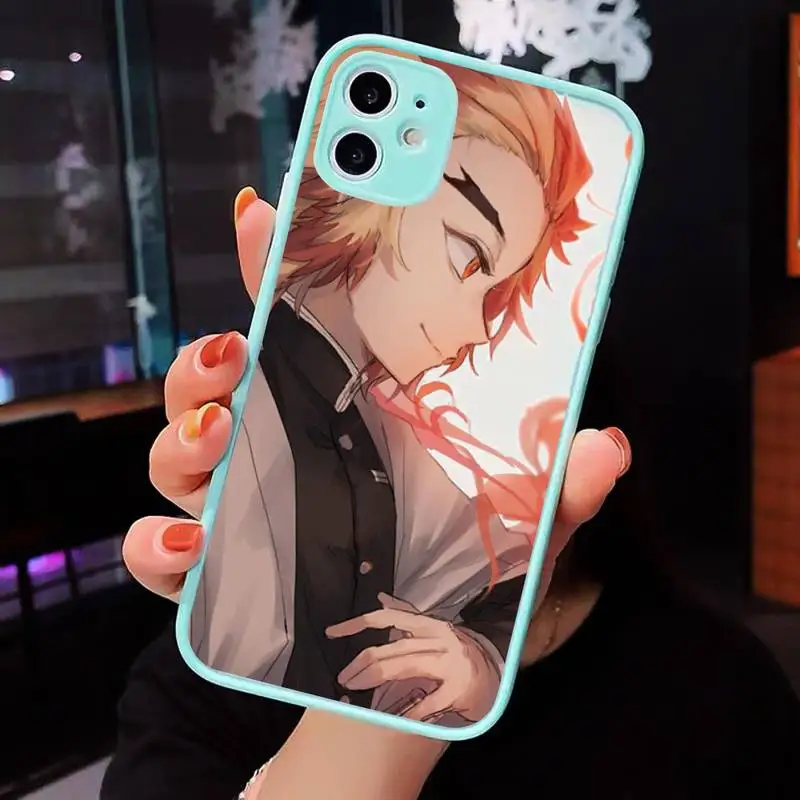 Kyojuro Rengoku anime Phone Case Matte Transparent for iPhone 7 8 11 12 s mini pro X XS XR MAX Plus cover funda
Kyojuro Rengoku anime Phone Case Matte Transparent for iPhone 7 8 11 12 s mini pro X XS XR MAX Plus cover funda