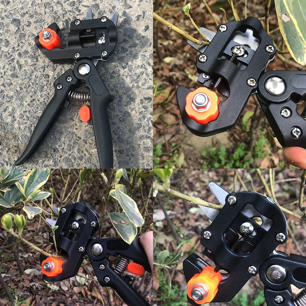 Grafting Pruner Garden Grafting Tool Professional Branch Cutter Secateur Pruning Plant Shears Boxes Fruit Tree Grafting Scissor
Grafting Pruner Garden Grafting Tool Professional Branch Cutter Secateur Pruning Plant Shears Boxes Fruit Tree Grafting Scissor