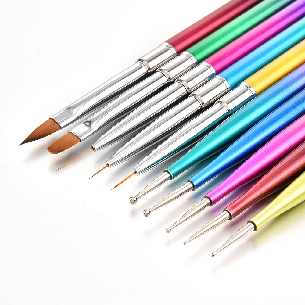 Nail Pen Set Double-headed Pointing Drill Pen Pull Line Pen Japanese Light Therapy Pen Painted Pen Tool Metal Gradient Rod 5Pcs
Nail Pen Set Double-headed Pointing Drill Pen Pull Line Pen Japanese Light Therapy Pen Painted Pen Tool Metal Gradient Rod 5Pcs